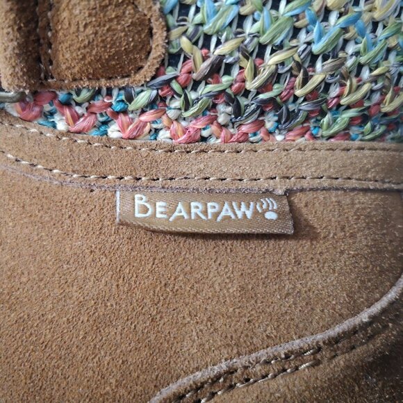 BearPaw Ladies Size 5 Tan Ophelia Sheepskin & Wool Blend Lined Winter Boots - Picture 3 of 10